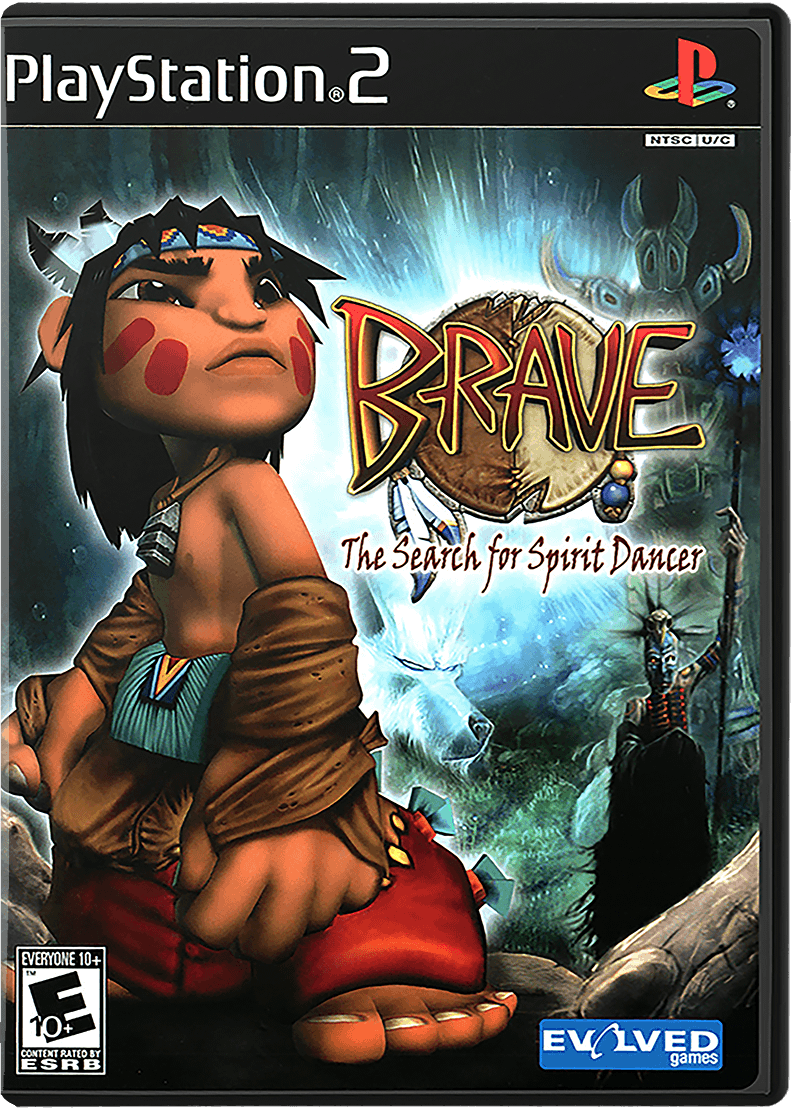 Brave The Search For Spirit Dancer [Promo Only] box art for Playstation 2